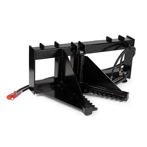 skid steer post grabber|skid steer puller.